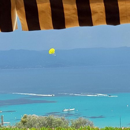 Marinella, Vue Mer Panoramique, Superbe T2 Plage A 150 M Ajaccio  Kültér fotó