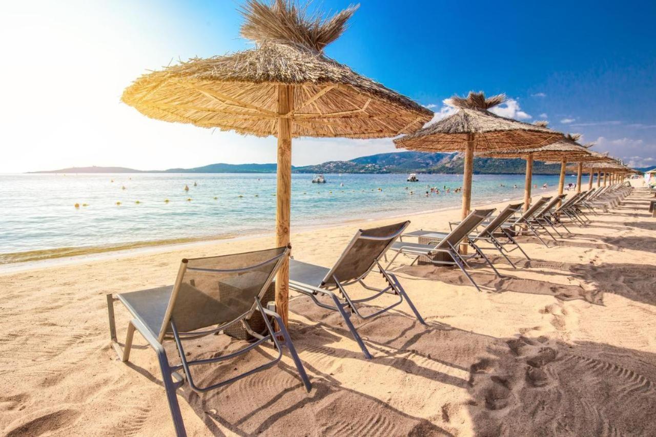 Marinella, Vue Mer Panoramique, Superbe T2 Plage A 150 M Ajaccio  Kültér fotó