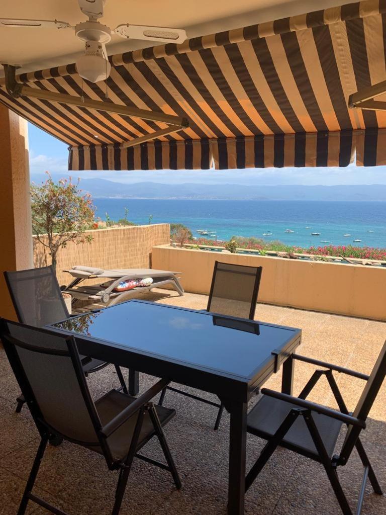 Marinella, Vue Mer Panoramique, Superbe T2 Plage A 150 M Ajaccio  Kültér fotó