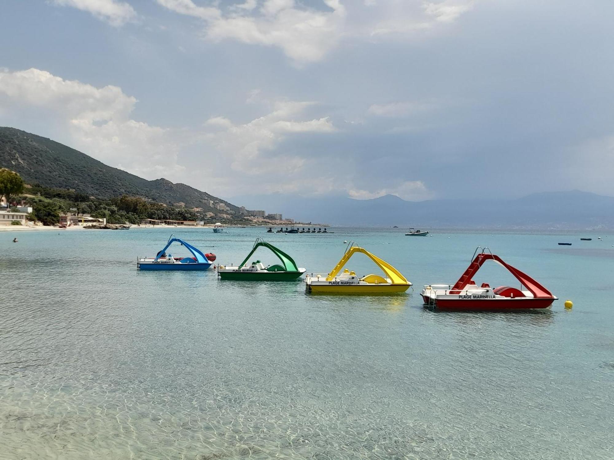 Marinella, Vue Mer Panoramique, Superbe T2 Plage A 150 M Ajaccio  Kültér fotó